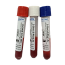 D-Check D Plus Hematology Control – 3-Part Differential Control Kit with 3 x 2.5 mL vials, used for routine quality control in automated haematology analysers
